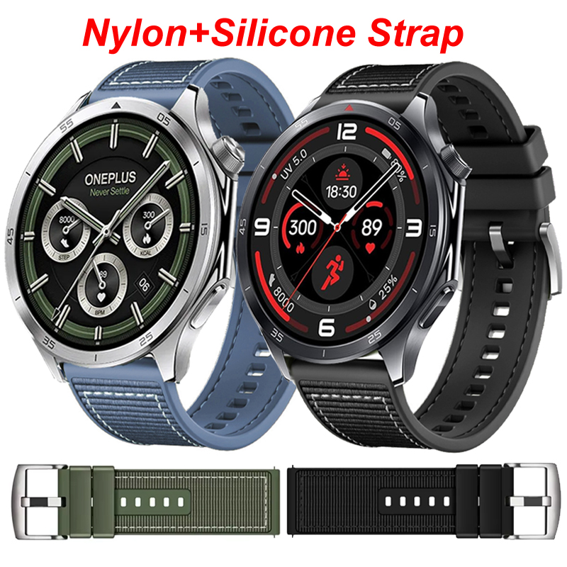 Watch S Realme - Nylon+Silicone Strap For OnePlus Watch 3