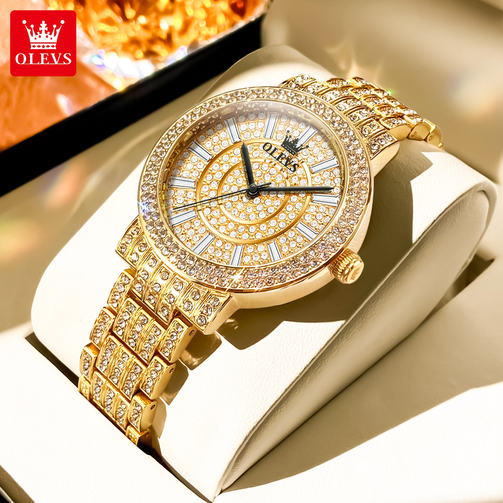 Watch Bezel Insert - OLEVS 9904 Women Watchs Original Fashion