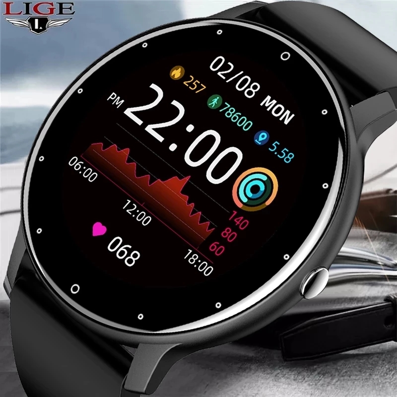 Watch Smartwatch Android - LIGE 2025 New Smart Watch Men