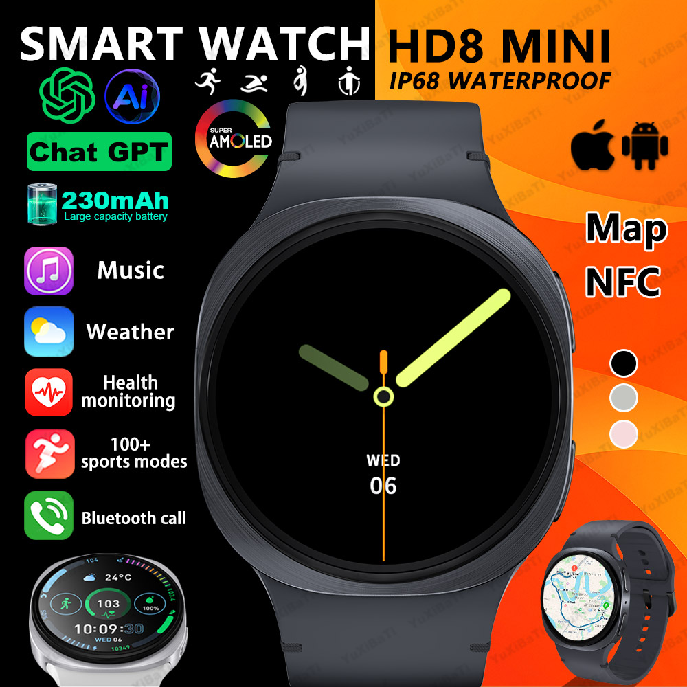 Smartwatch Watches For Women With Gps - 2025 New Watches 8 Mini GPS