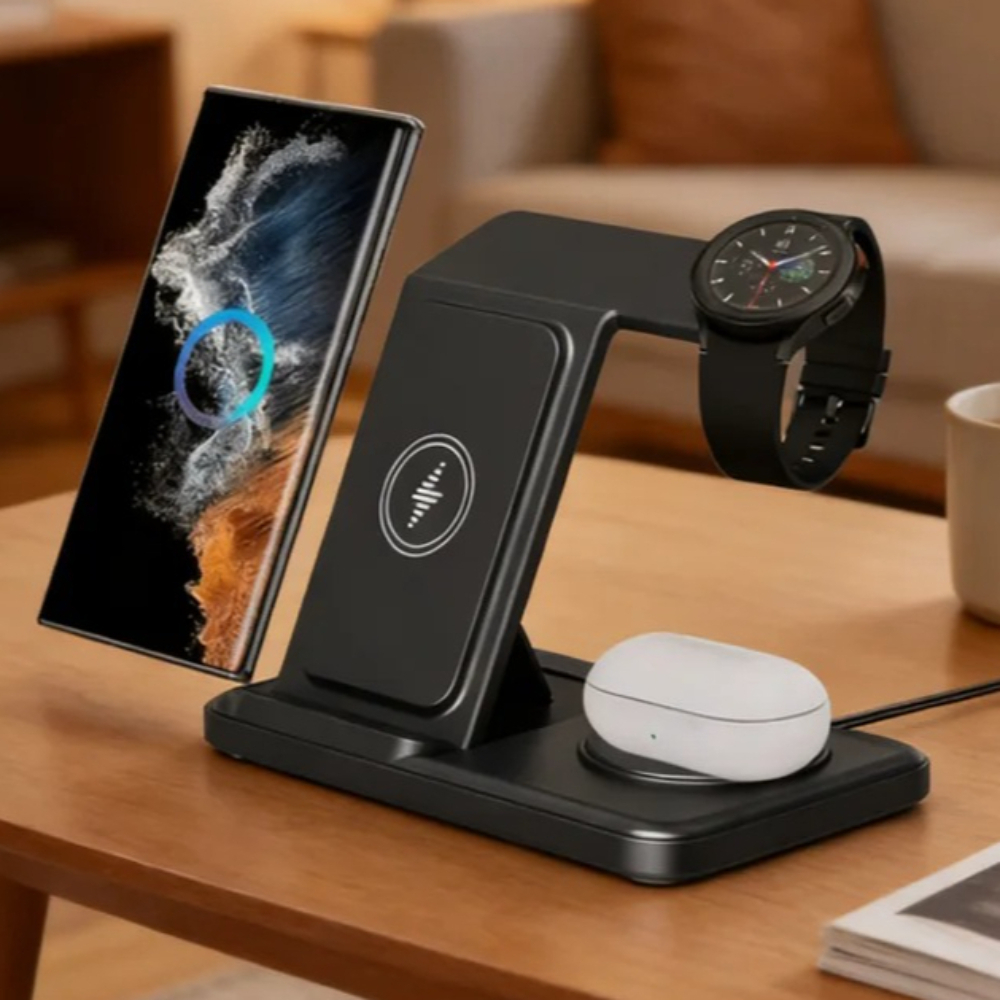 Smartwatch Watches For Iphone - 3 IN 1 Wireless Charger Station