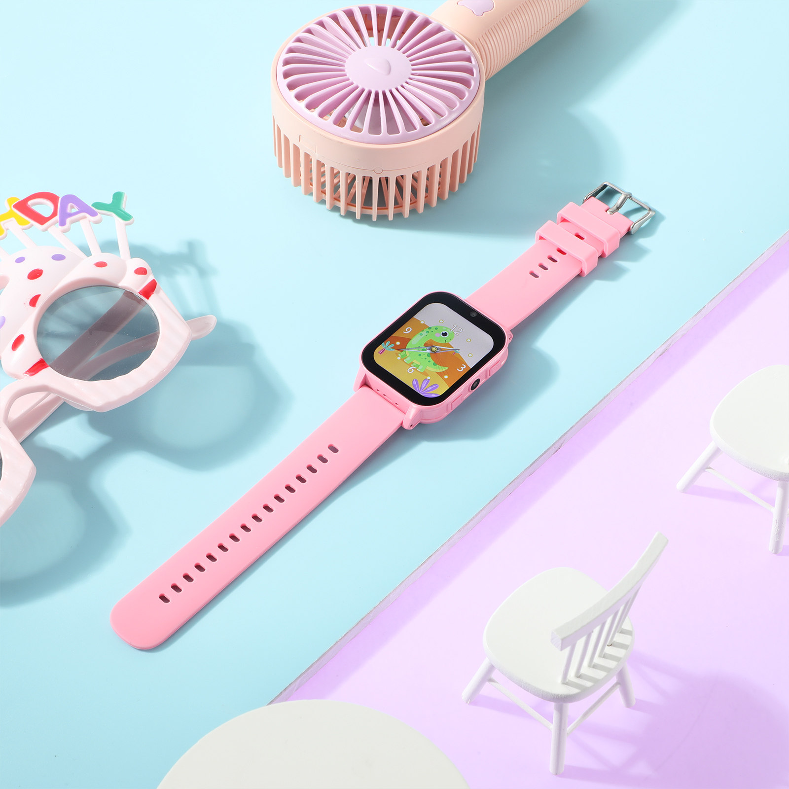Smartwatch Pink Watches For Kids - Kids Smart Watch with Educational Games