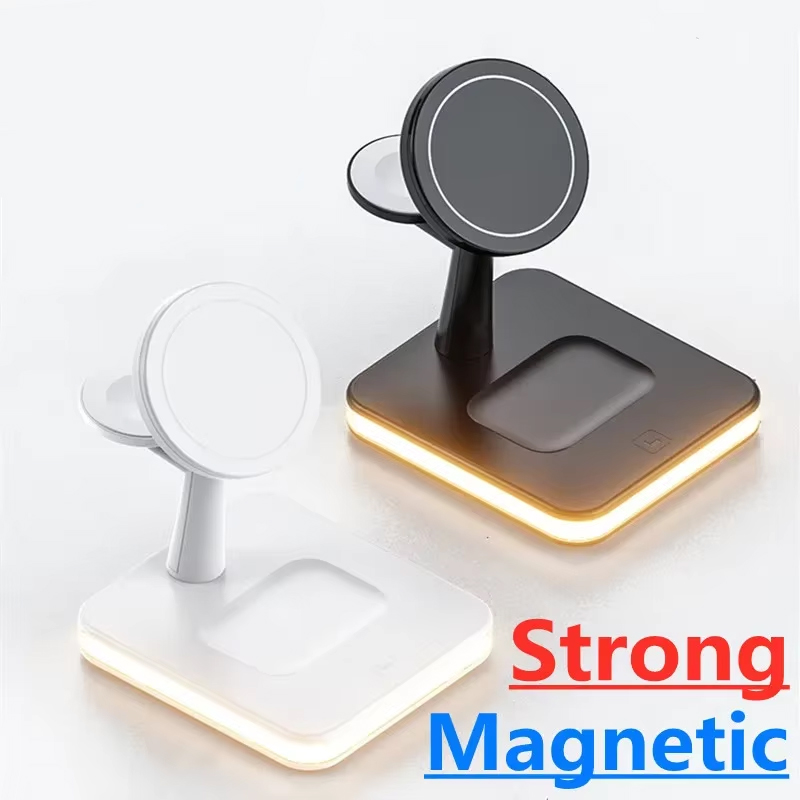 Smartwatch Watches For Iphone - 3 in 1 Wireless Chargers Stand