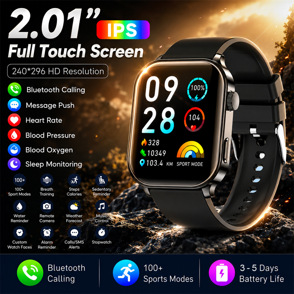 Smartwatch Watches For Women Branded - LIGE Original Brand Smart Watch Bluetooth