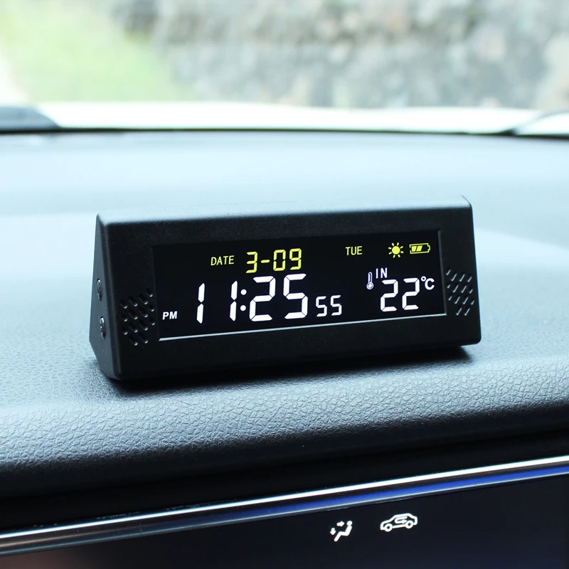 Solar Windshield Car Digital C - Solar Powered Watch avis et prix