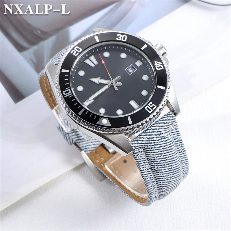 Denim Canvas Nylon Watch Strap - Omega Watches Smartwatch avis et prix