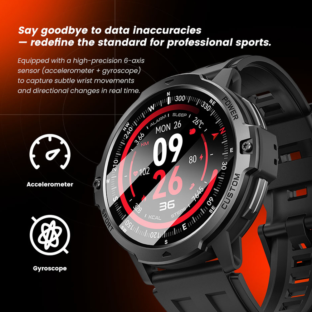 Outdoor GPS Sports SmartWatch  - Smartwatch Running Watches For Men avis et prix