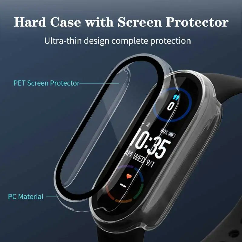 Tempered Glass+PC Case For Xia - Smartwatch Watches Xiaomi avis et prix