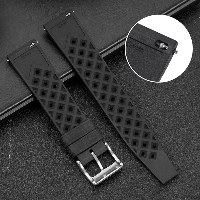 20mm 22mm Tropic Rubber Watch  - Smartwatch Casio Watches For Men avis et prix