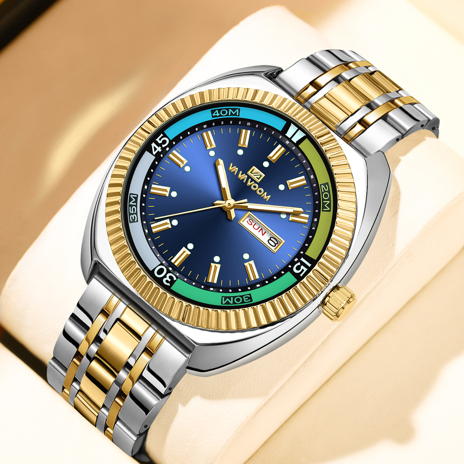 New Gear Ring Steel Strip Watc - Smartwatch Ring Watches avis et prix