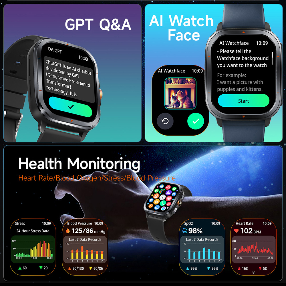 Outdoors GPS Sports Smart Watc - Smartwatch Running Watches For Men avis et prix