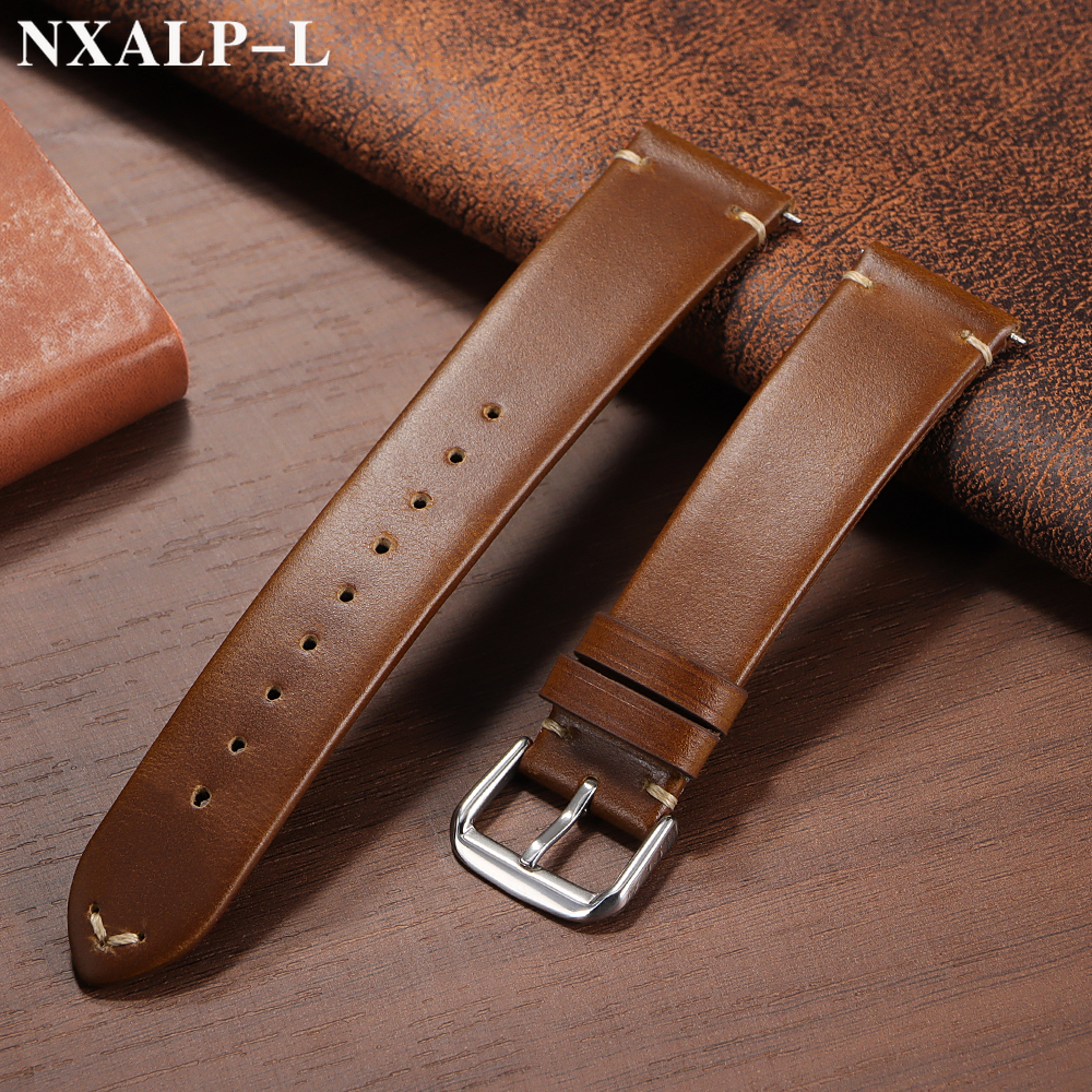 Vintage Oil Wax Leather Watch  - Omega Watches Smartwatch avis et prix
