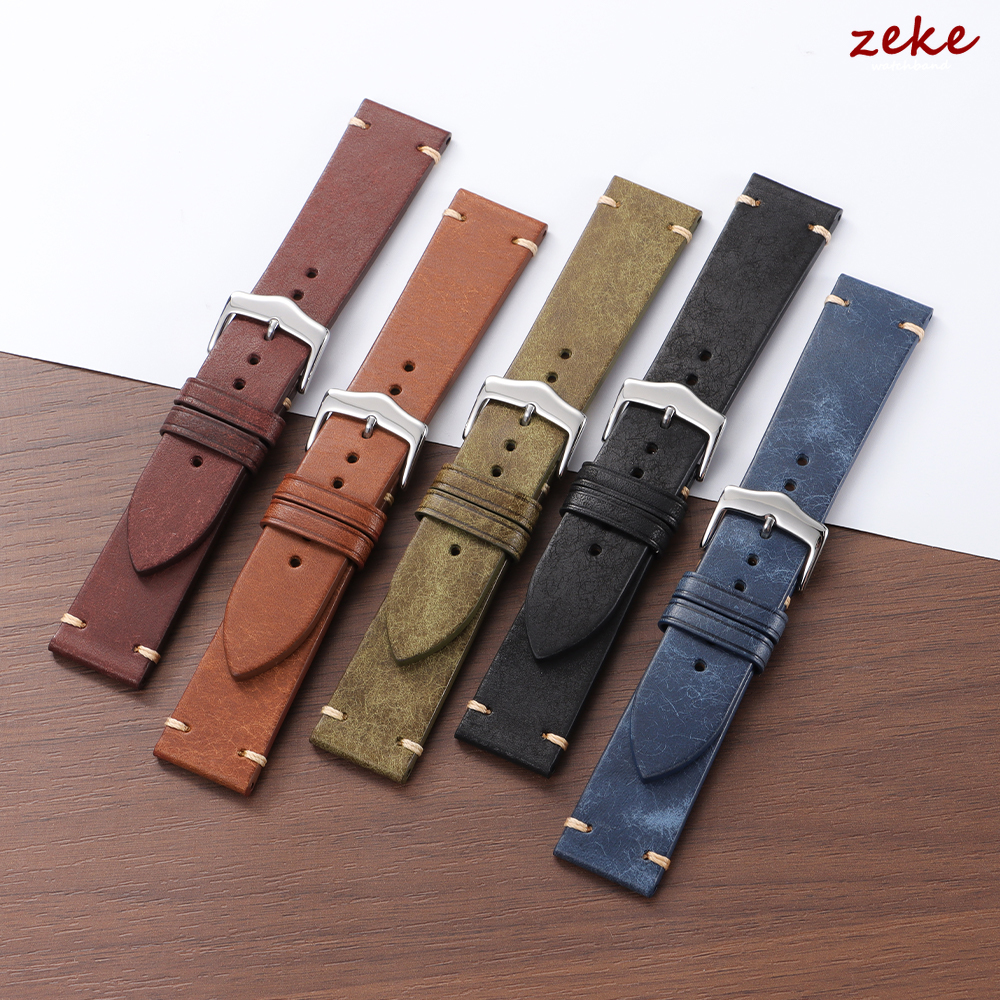 Vintage Oil Wax Watch Band Han - Omega Watches Smartwatch avis et prix