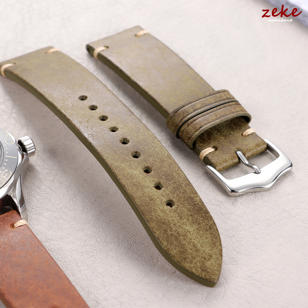 Vintage Oil Wax Watch Band Han - Omega Watches Smartwatch avis et prix