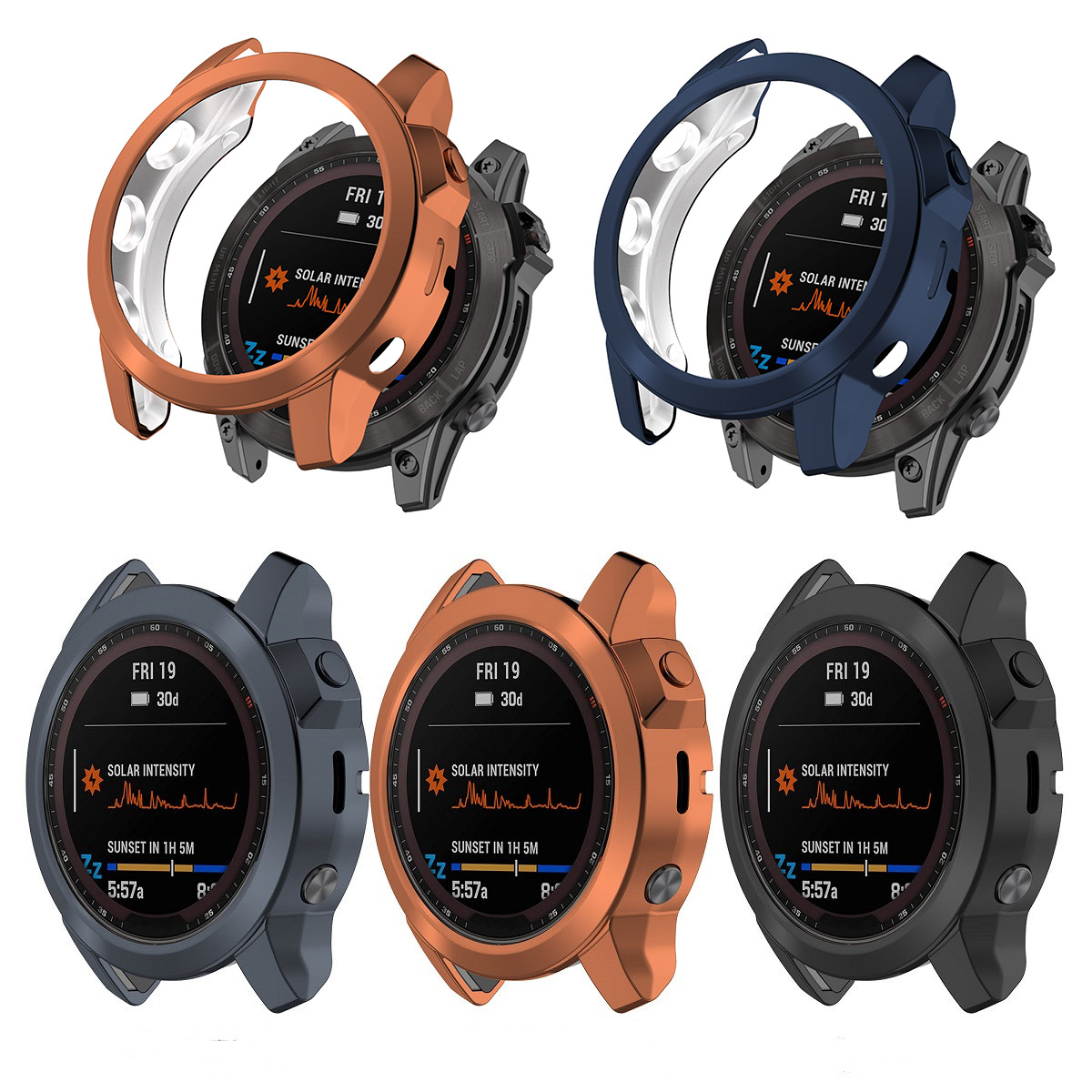 Protective Case Cover for Garm - Solar Powered Watch avis et prix