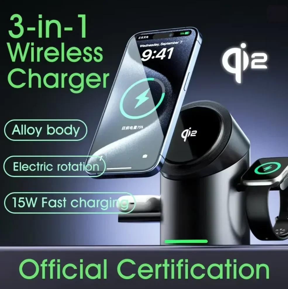 2026 Upgraded Touch Button Qi2 - Watch Smartwatch Android avis et prix
