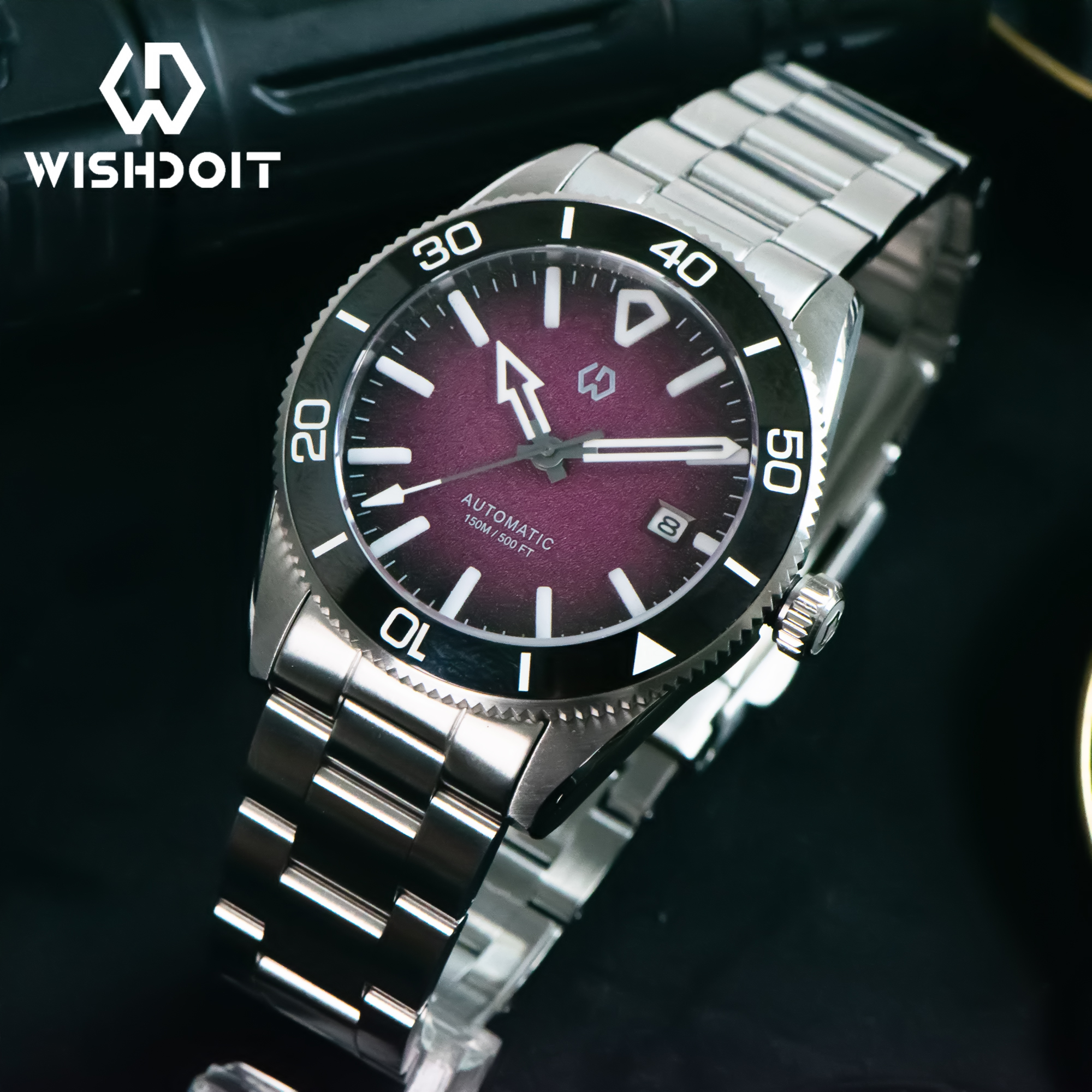 WSD9017 Men's Automatic Watch  - Watch Bezel Insert avis et prix