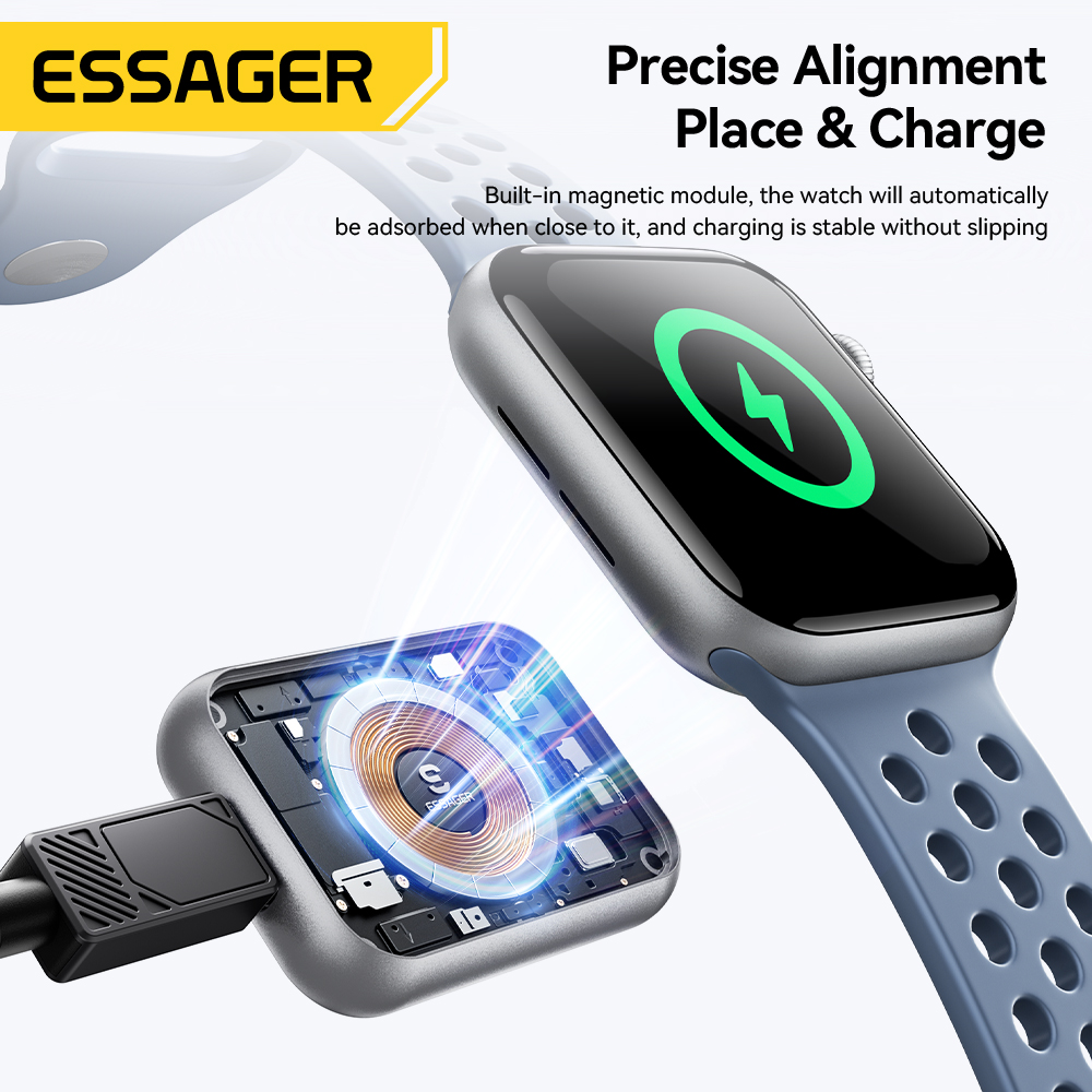 Essager 5W Magnetic Wireless C - Smartwatch Watches For Iphone avis et prix