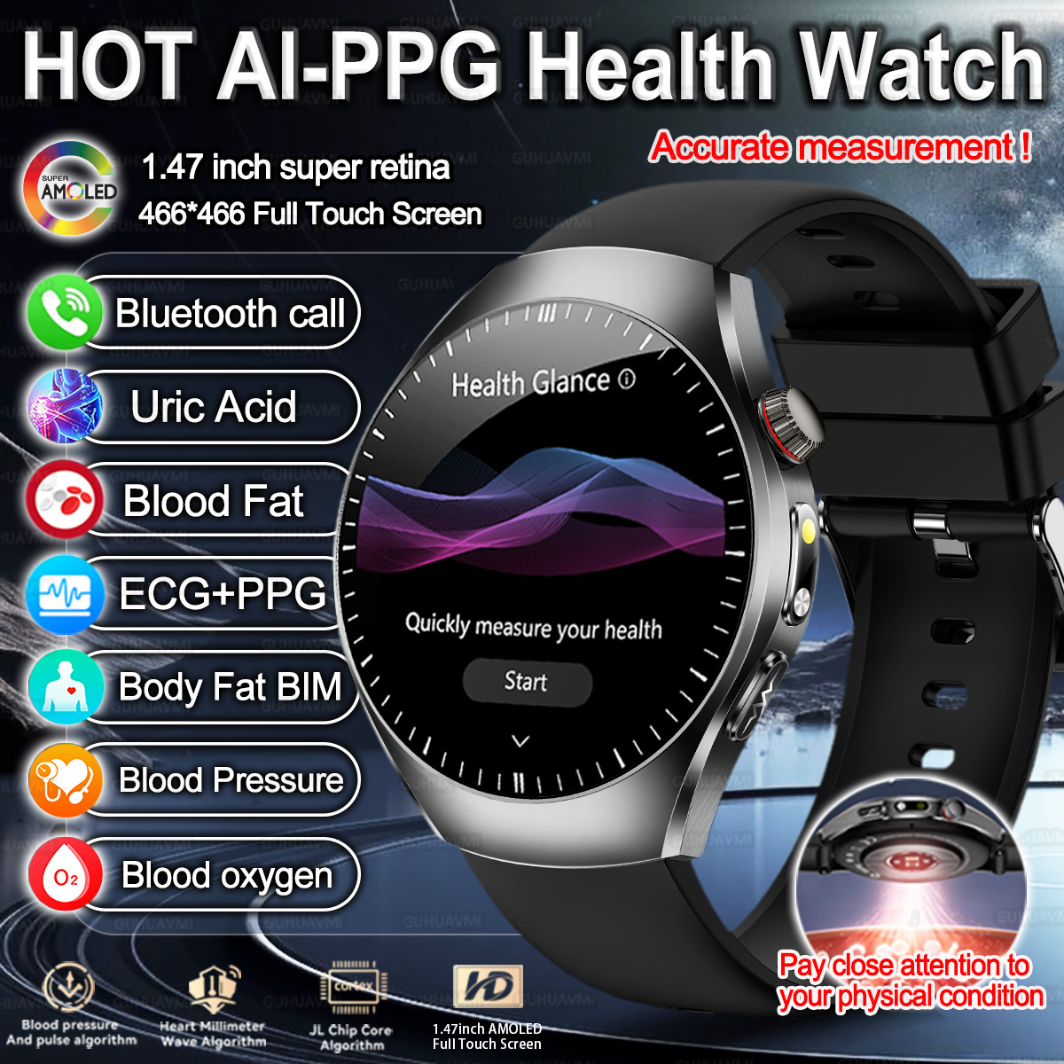 New Brand 2026 upgrade Health  - Smartwatch Watches For Women Branded avis et prix