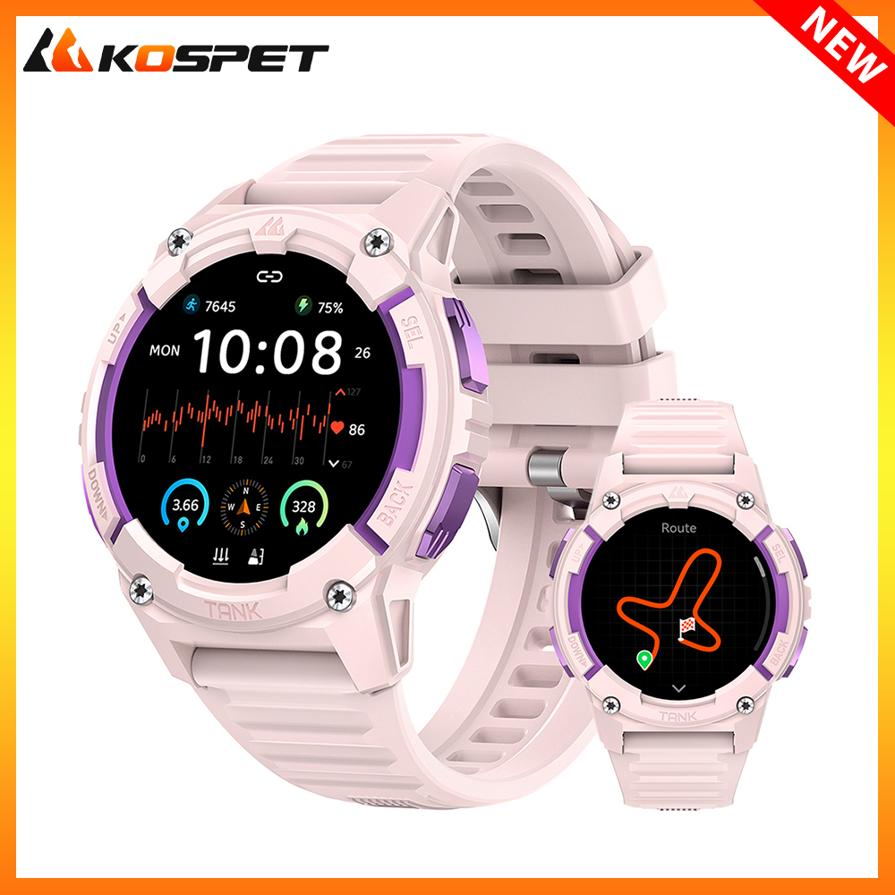 KOSPET TANK S2 GPS Smart Watch - Smartwatch Watches For Women With Gps avis et prix