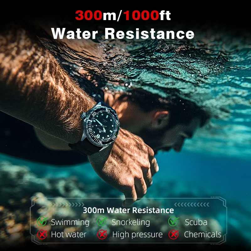 Stainless Steel Diving Watch S - Solar Powered Watch avis et prix