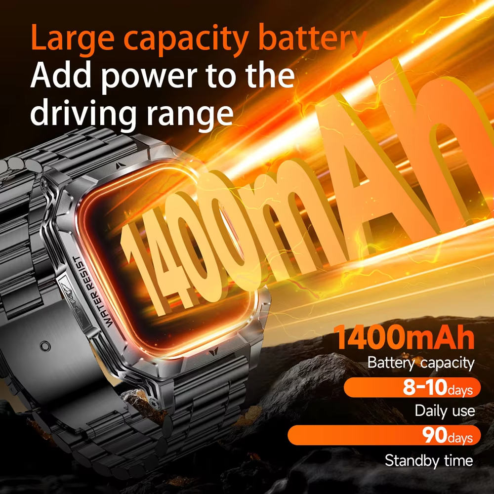 New 2026 Smartwatch Sports HD  - Smartwatch Square Watches For Men avis et prix