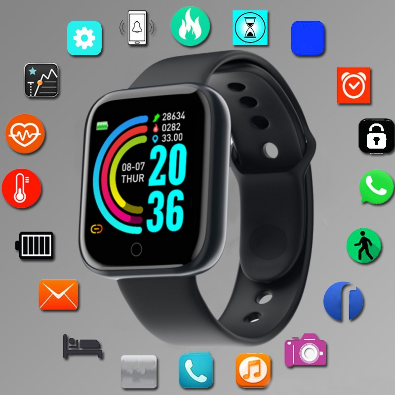 Smart Watch For Men Women Spor - Smartwatch Square Watches For Men avis et prix