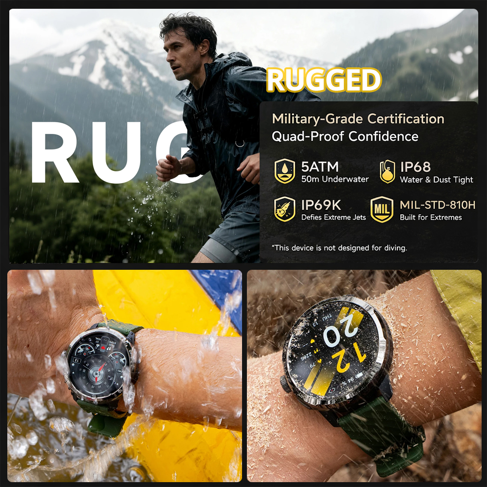 Ulefone Armor Watch Pro Smartw - Smartwatch Watches For Women With Gps avis et prix