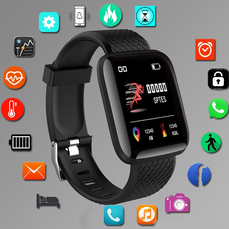 Sport Smartwatch Fitness Brace - Smartwatch Square Watches For Men avis et prix