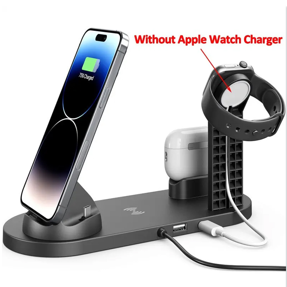 30W 7 in 1 Wireless Charger St - Smartwatch Watches For Iphone avis et prix