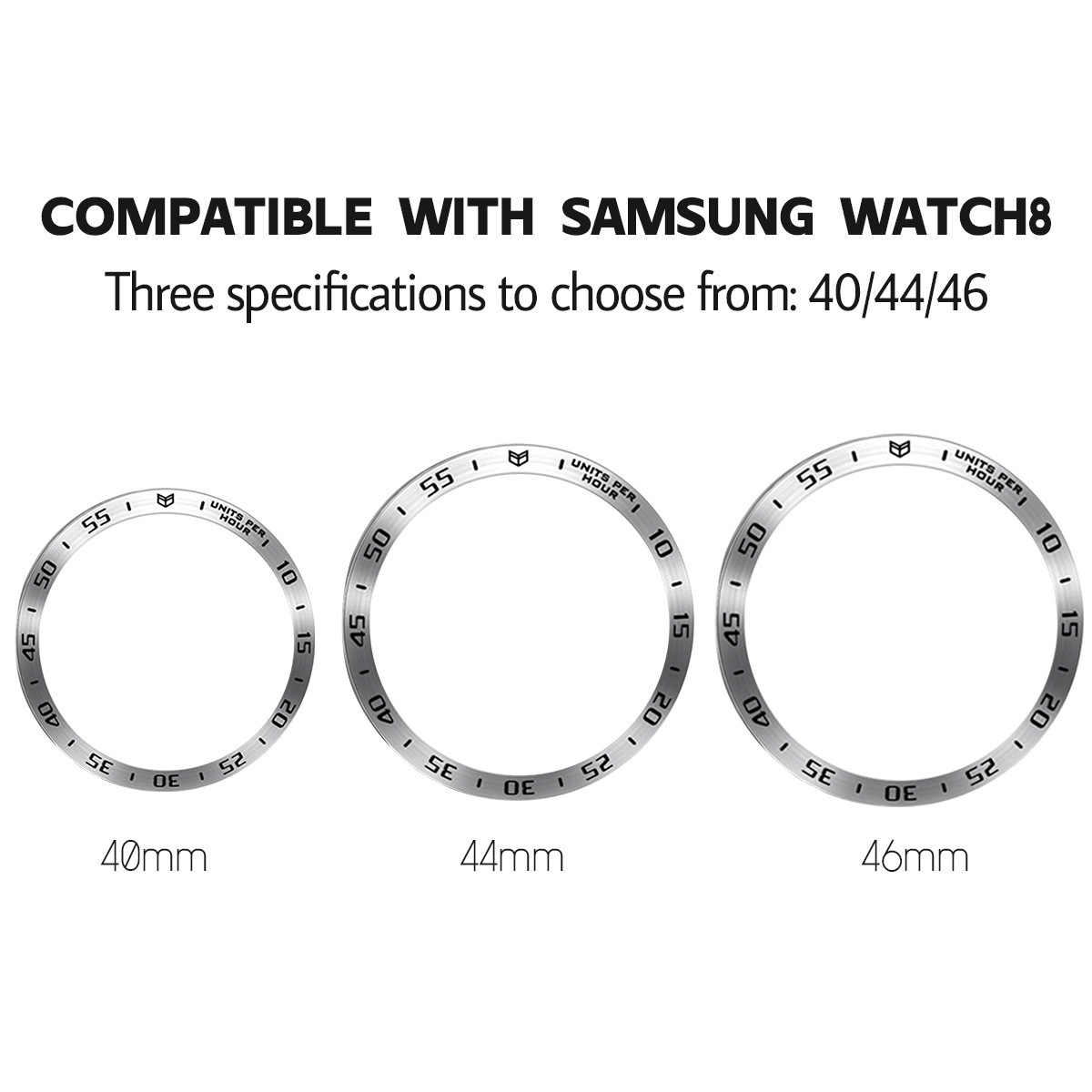 Metal Bezel Ring for Samsung G - Watch Bezel Insert avis et prix