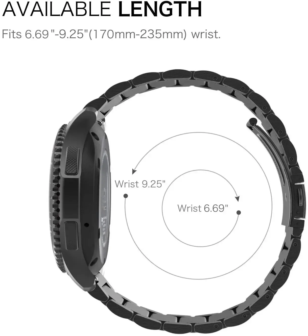 22mm Stainless Steel Strap For - Watch S Realme avis et prix