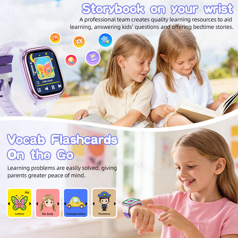 LIGE 2026 New Children Learnin - Smartwatch Watches Gift For Girls avis et prix