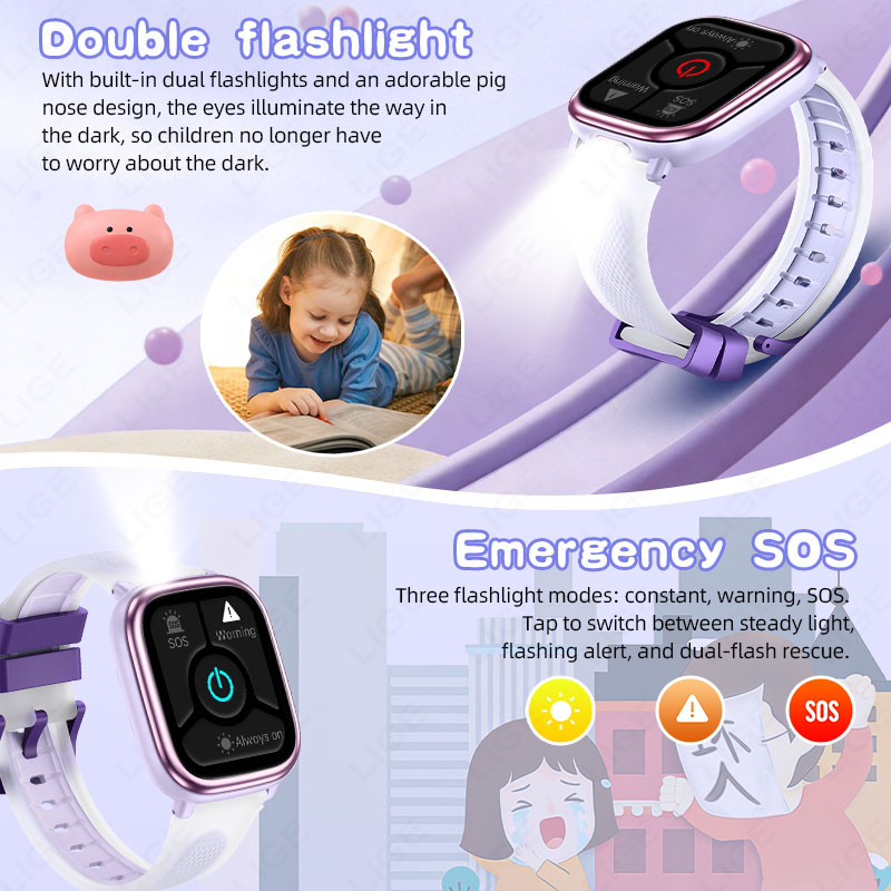 LIGE 2026 New Children Learnin - Smartwatch Watches Gift For Girls avis et prix