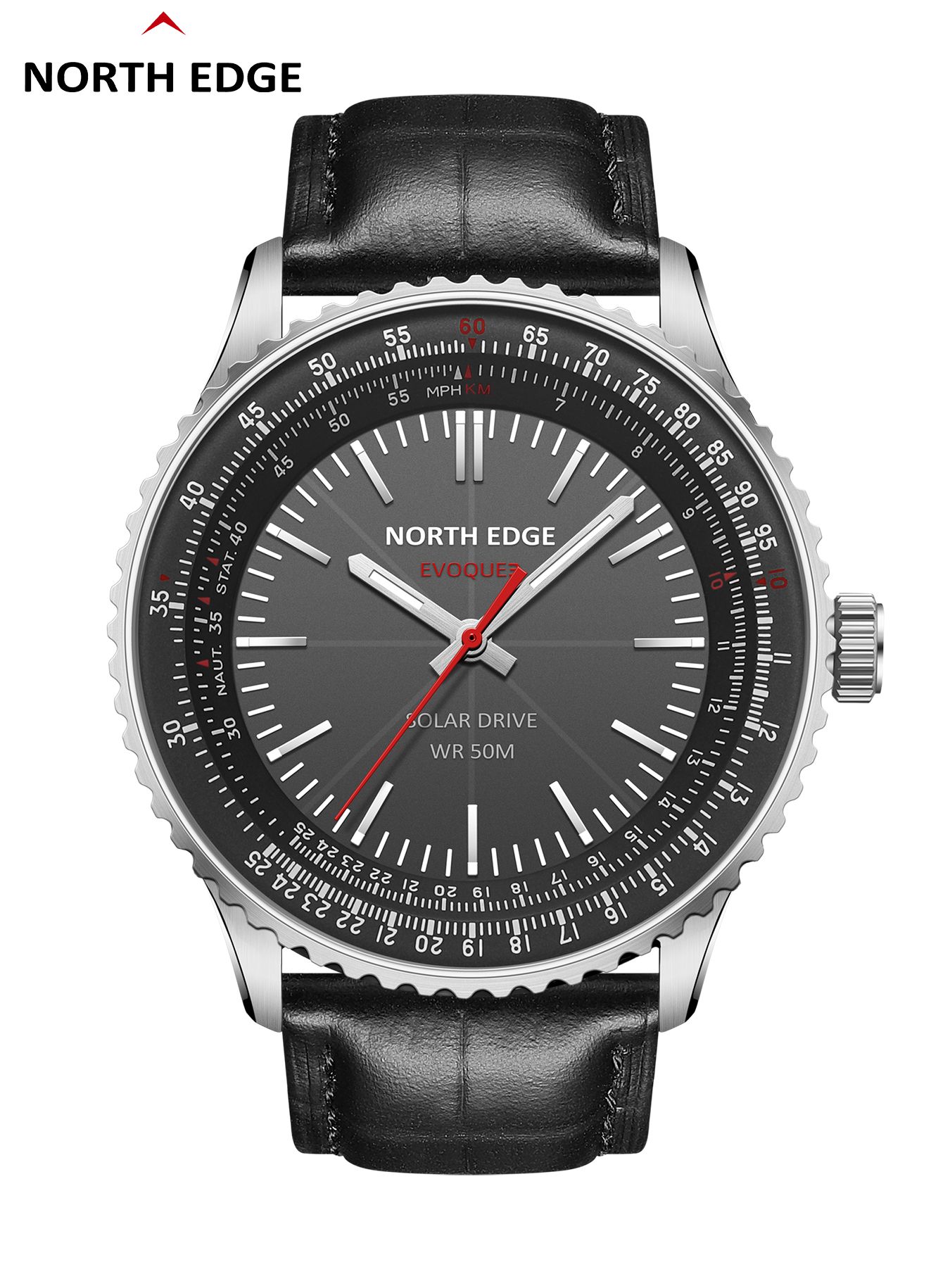 NORTH EDGE EVOQUE 3 Pilot Seri - Solar Powered Watch avis et prix