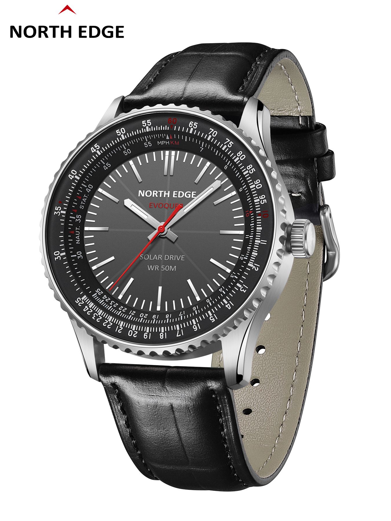 NORTH EDGE EVOQUE 3 Pilot Seri - Solar Powered Watch avis et prix