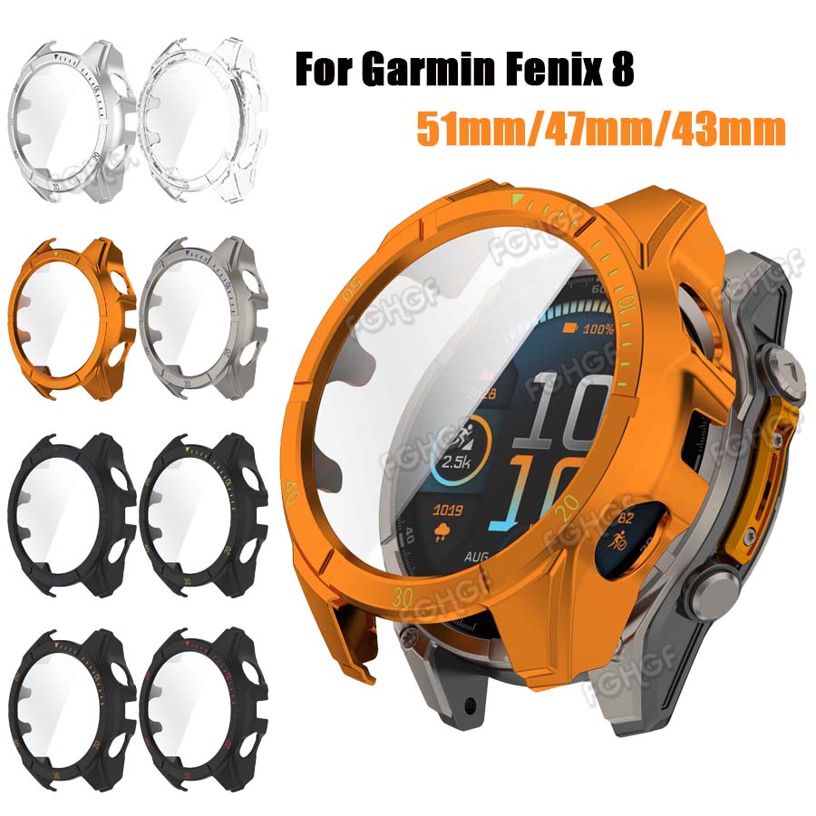 Case For Garmin Fenix 8 43/47/ - Solar Powered Watch avis et prix