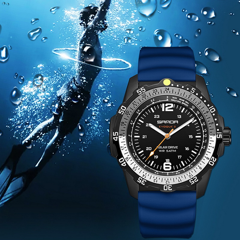 Sanda Brand Men's Creative Sol - Solar Powered Watch avis et prix