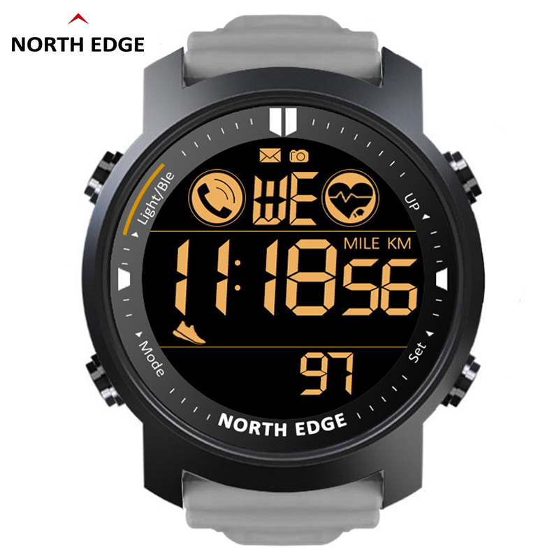NORTH EDGE Smart Watch Men Hea - Smartwatch Running Watches For Men avis et prix