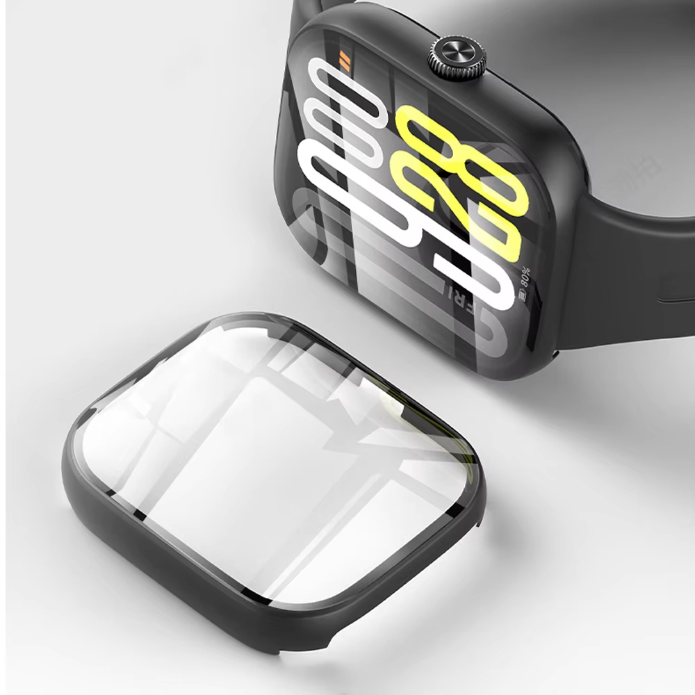 Tempered Glass+Case For Xiaomi - Smartwatch Watches Xiaomi avis et prix