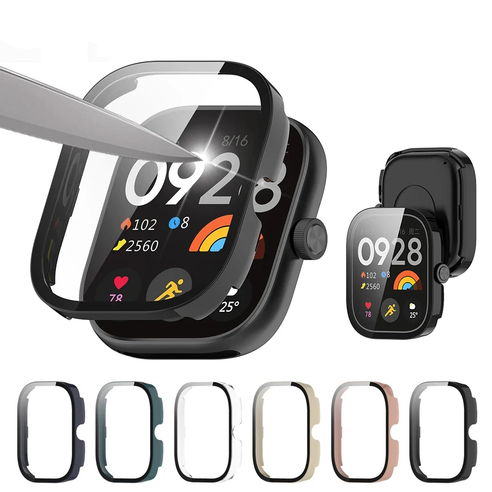 Tempered Glass+Case For Xiaomi - Smartwatch Watches Xiaomi avis et prix