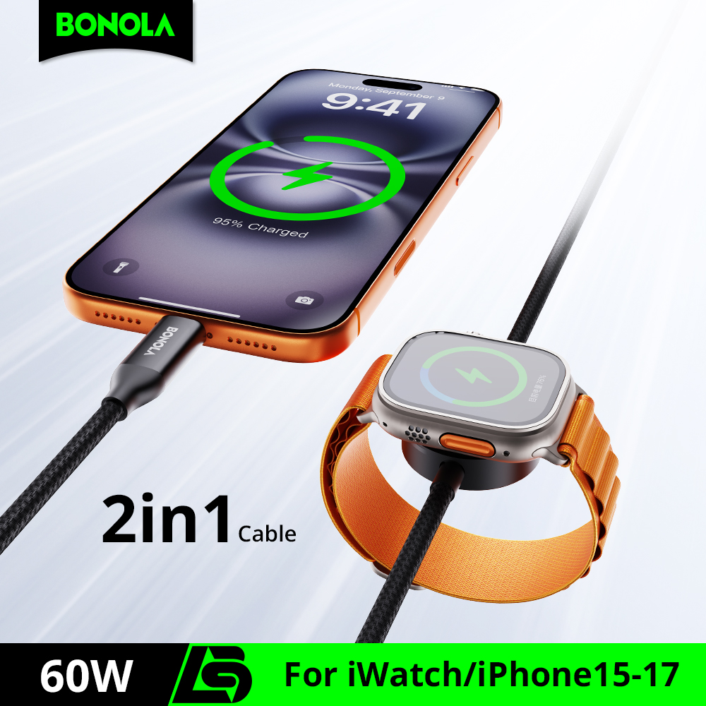 Bonola 2 in 1 Fast Watch Charg - Smartwatch Watches For Iphone avis et prix