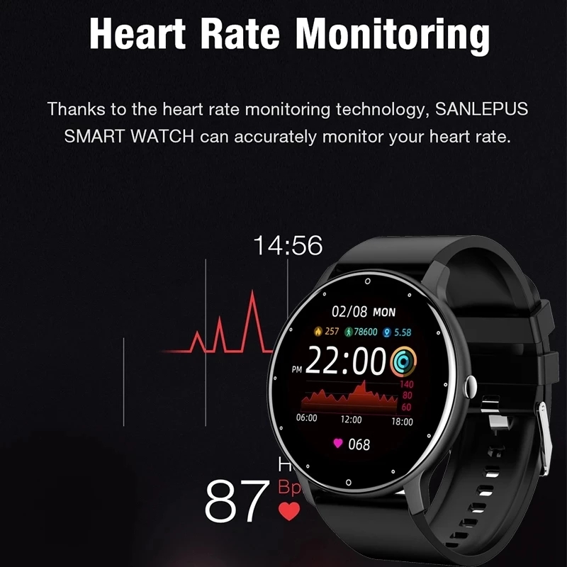 LIGE 2025 New Smart Watch Men  - Watch Smartwatch Android avis et prix