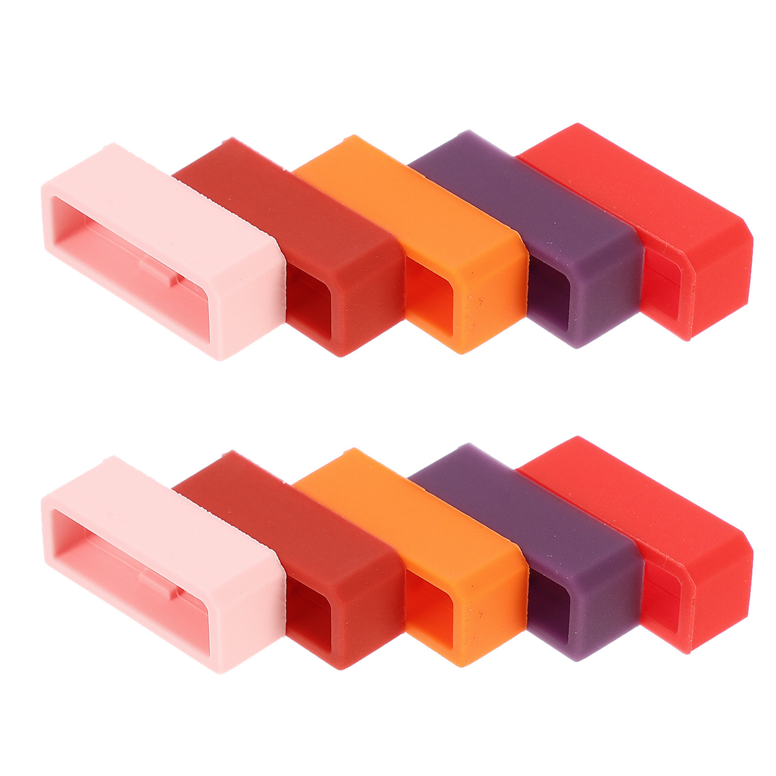 10Pcs Silicone Watch Band Reta - Smartwatch Ring Watches avis et prix