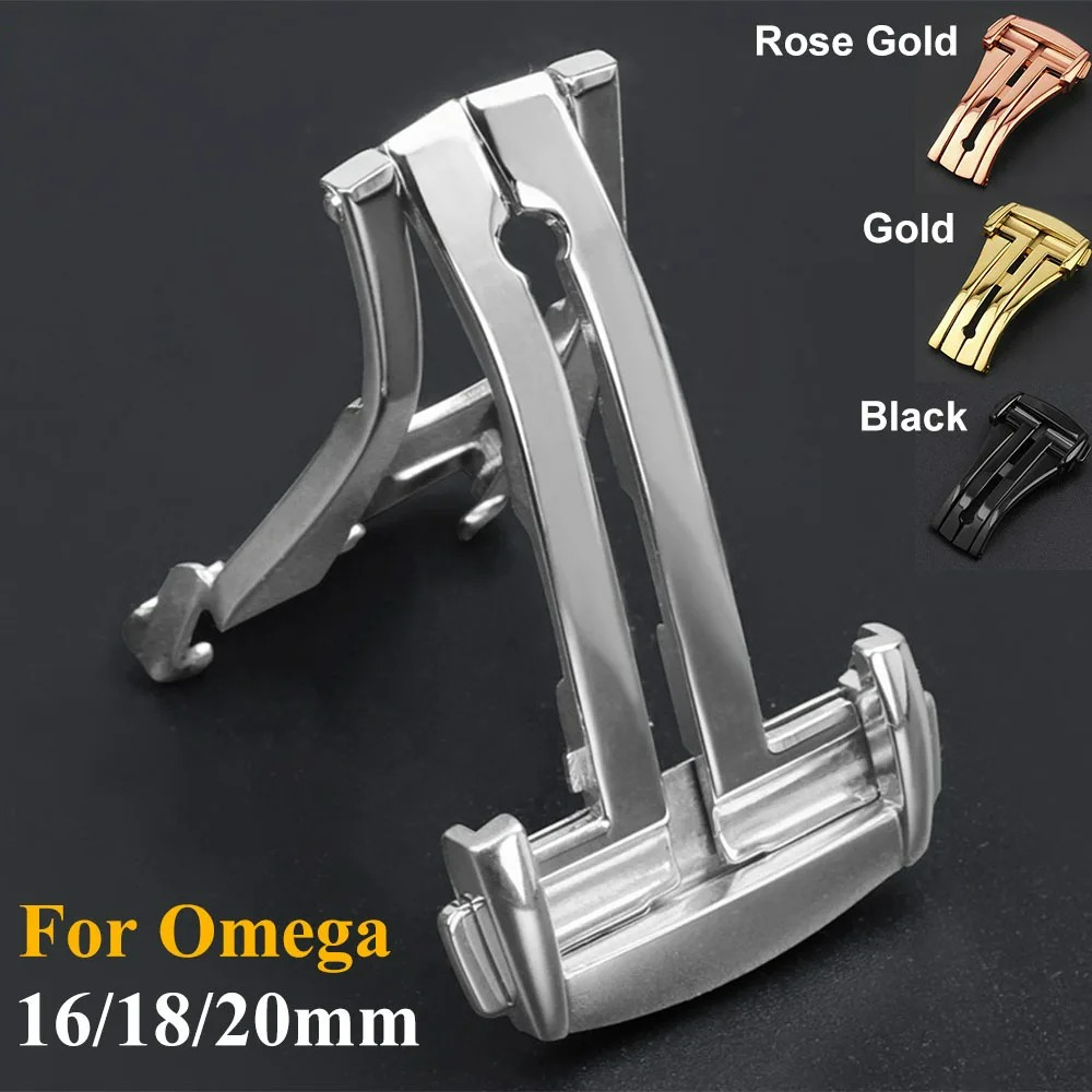 Stainless Steel Deployment Cla - Watches Omega avis et prix