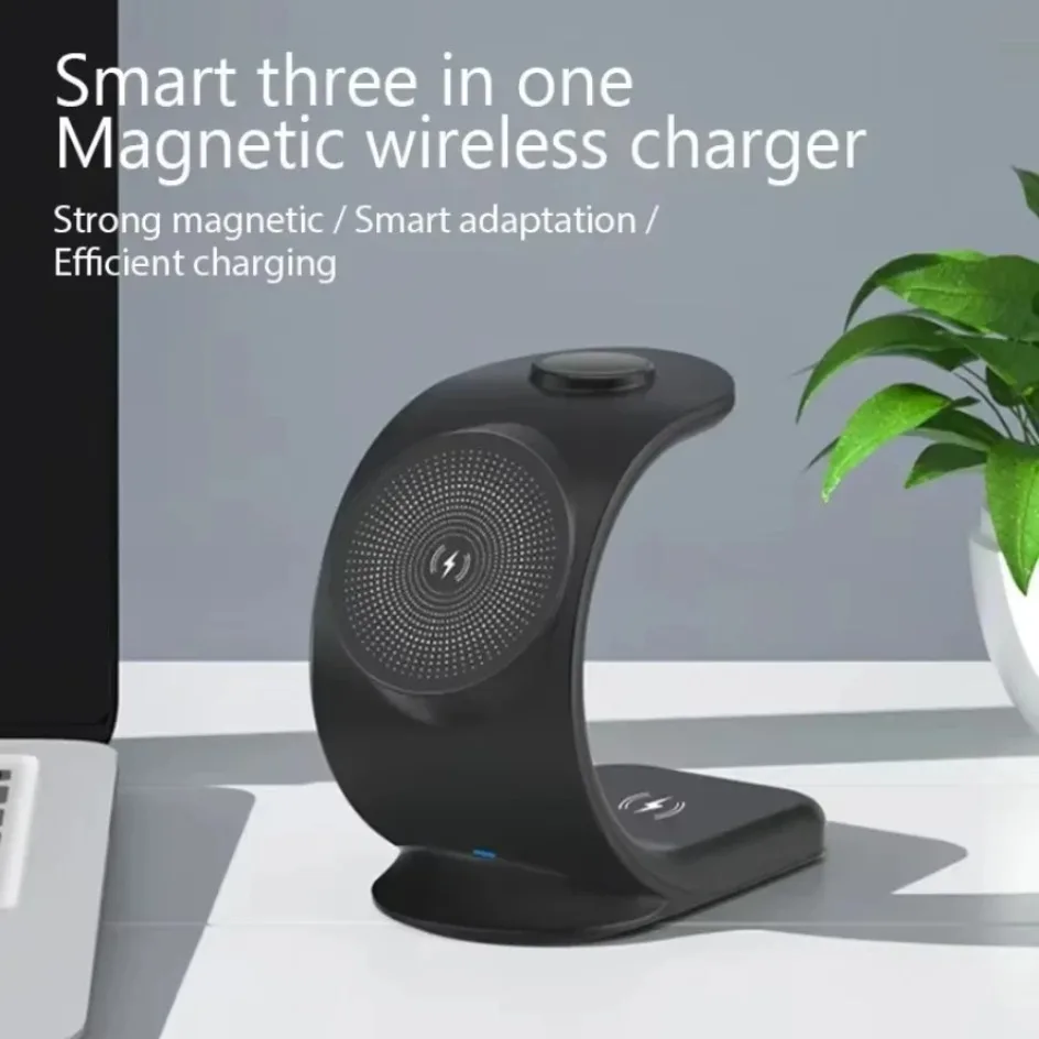 Magnetic Wireless Charger 3 in - Smartwatch Watches For Iphone avis et prix