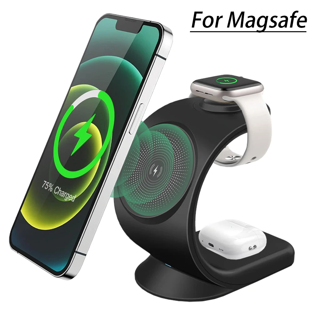 Magnetic Wireless Charger 3 in - Smartwatch Watches For Iphone avis et prix