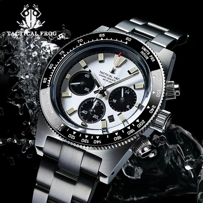Tactical Frog 41mm Men's Chron - Solar Powered Watch avis et prix