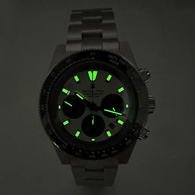 Tactical Frog 41mm Men's Chron - Solar Powered Watch avis et prix