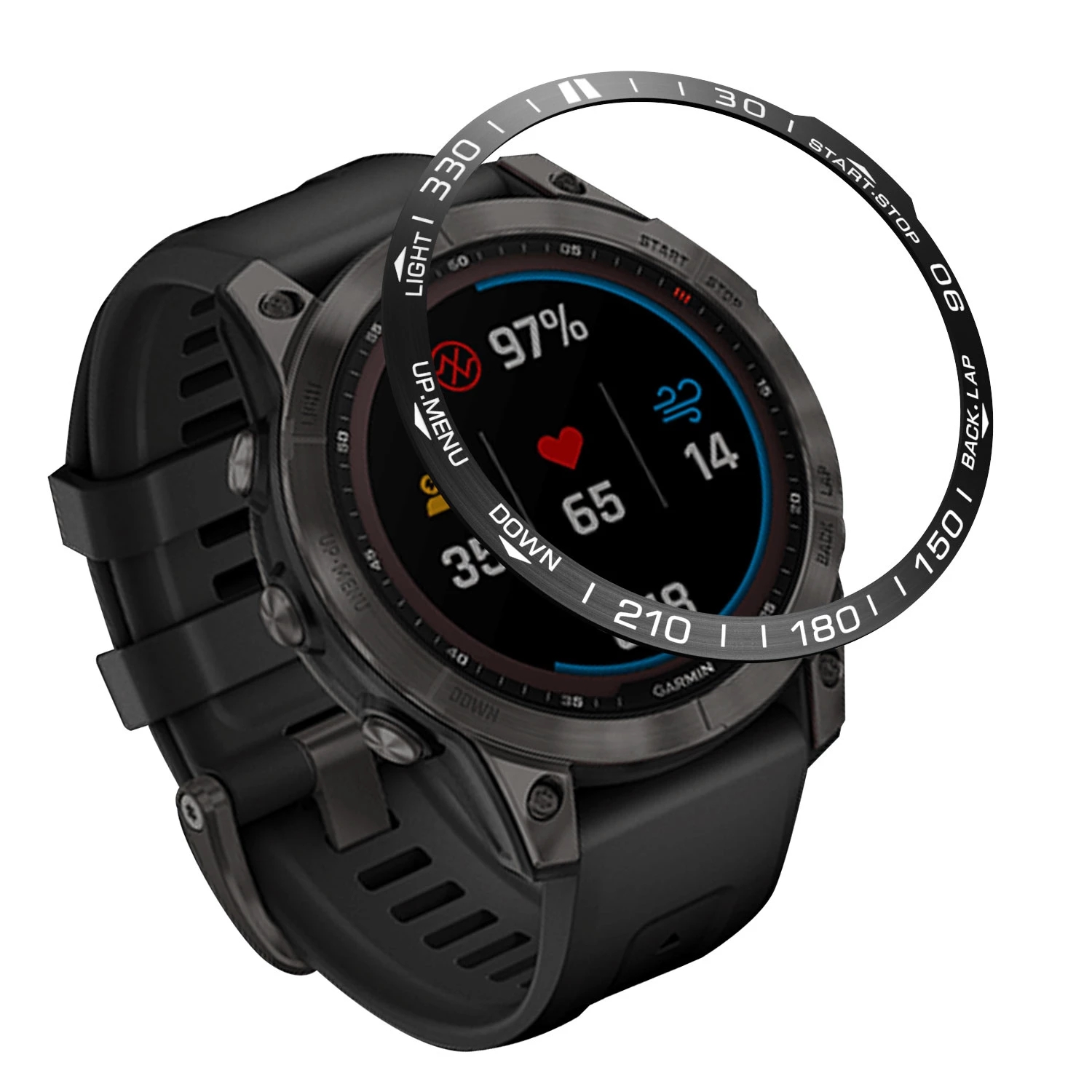 Bezel for Garmin Fenix 7 7X 6  - Smartwatch Ring Watches avis et prix